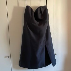 NWT Anthropology black bow dress